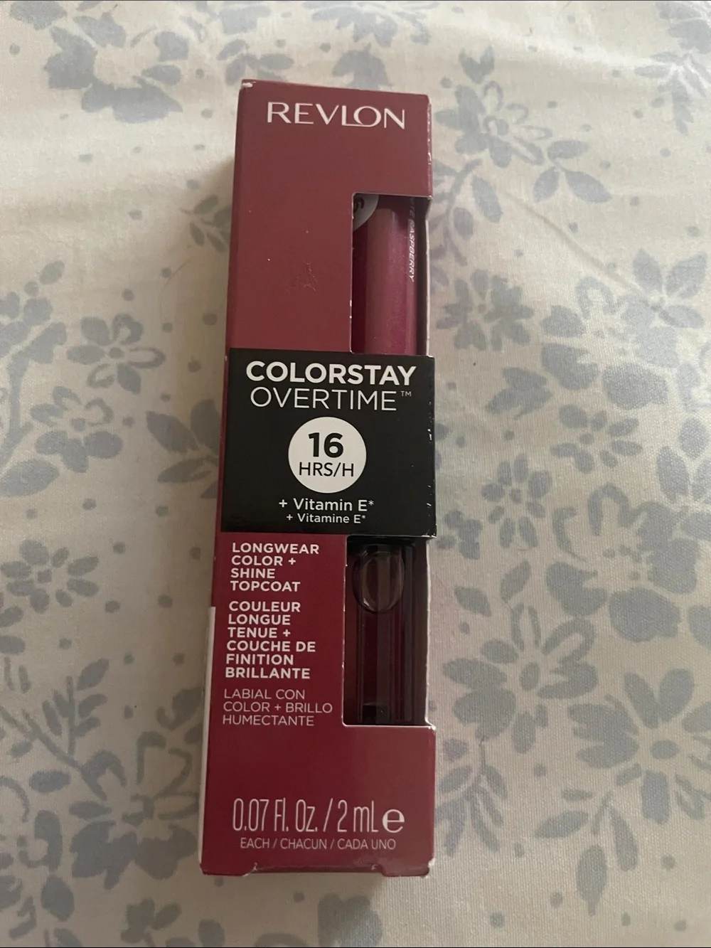 Revlon ColorStay Overtime Lip Color with Topcoat — Infinite Raspberry